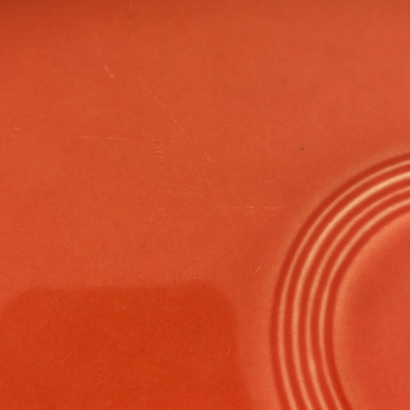 Vintage Fiestaware Orange/Persimmon Oval Platter...